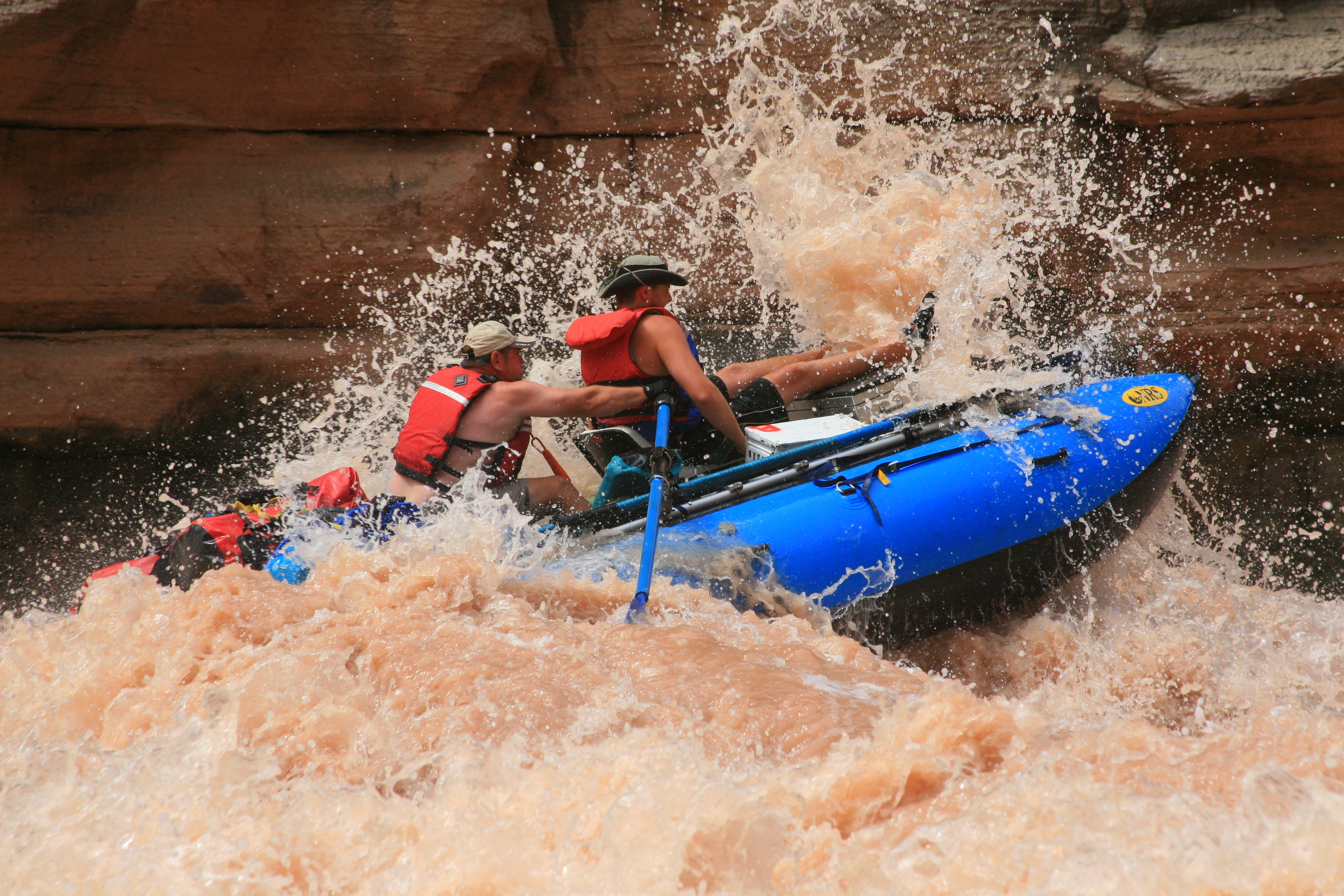 Whitewater rafting in the Grand Canyon