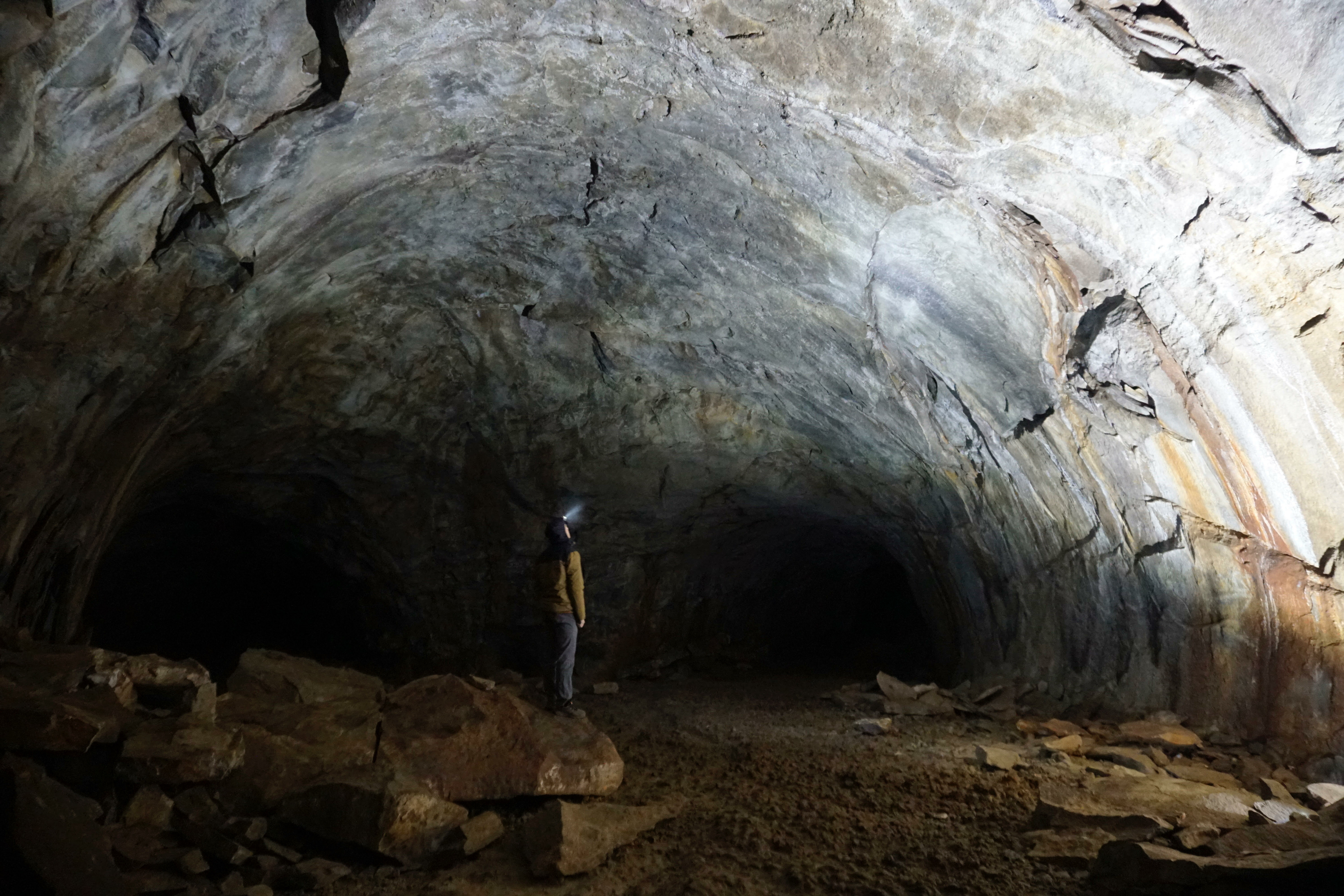 Lava River Cave near Flagstaff AZ