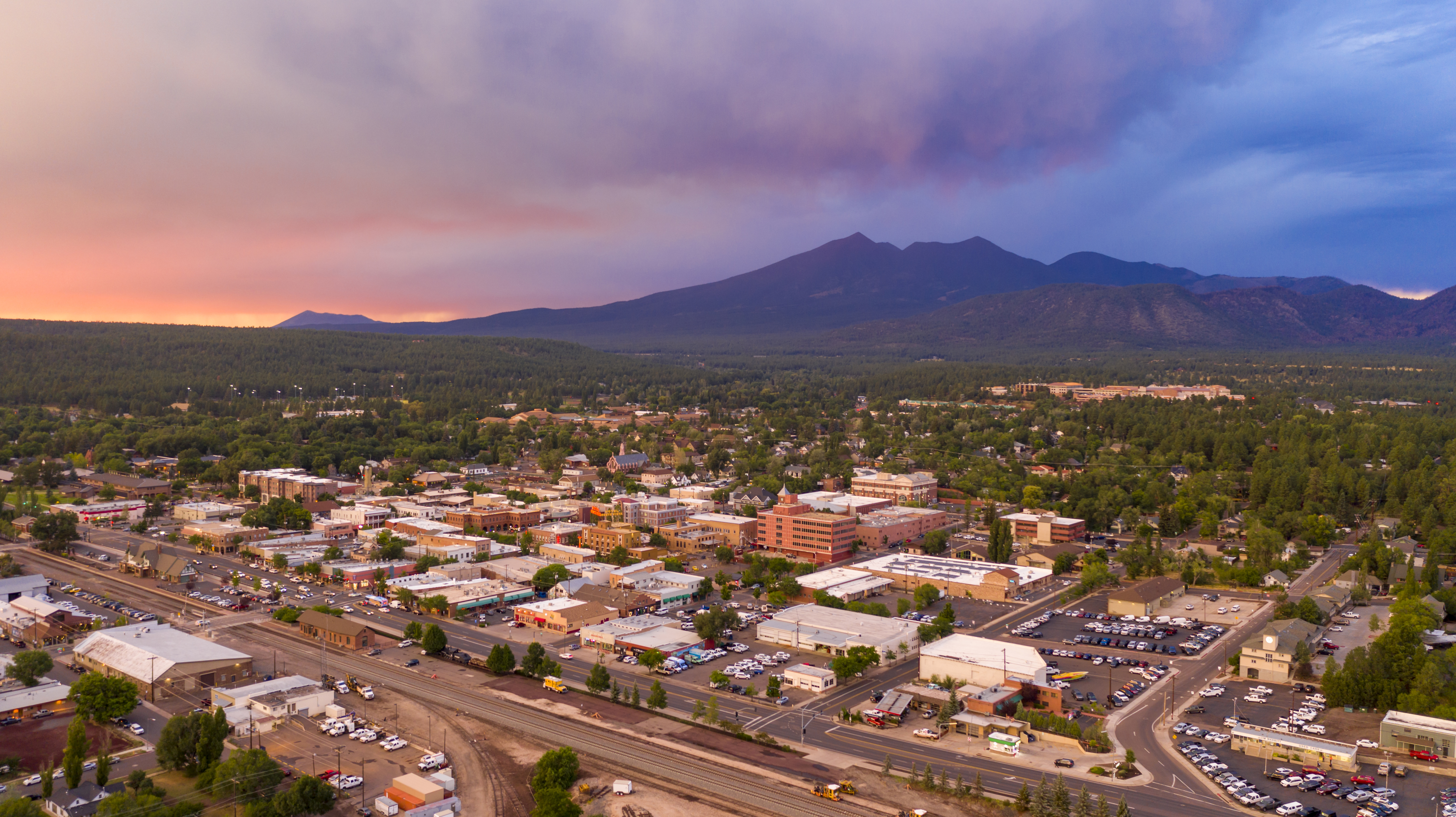 Flagstaff Aerial View