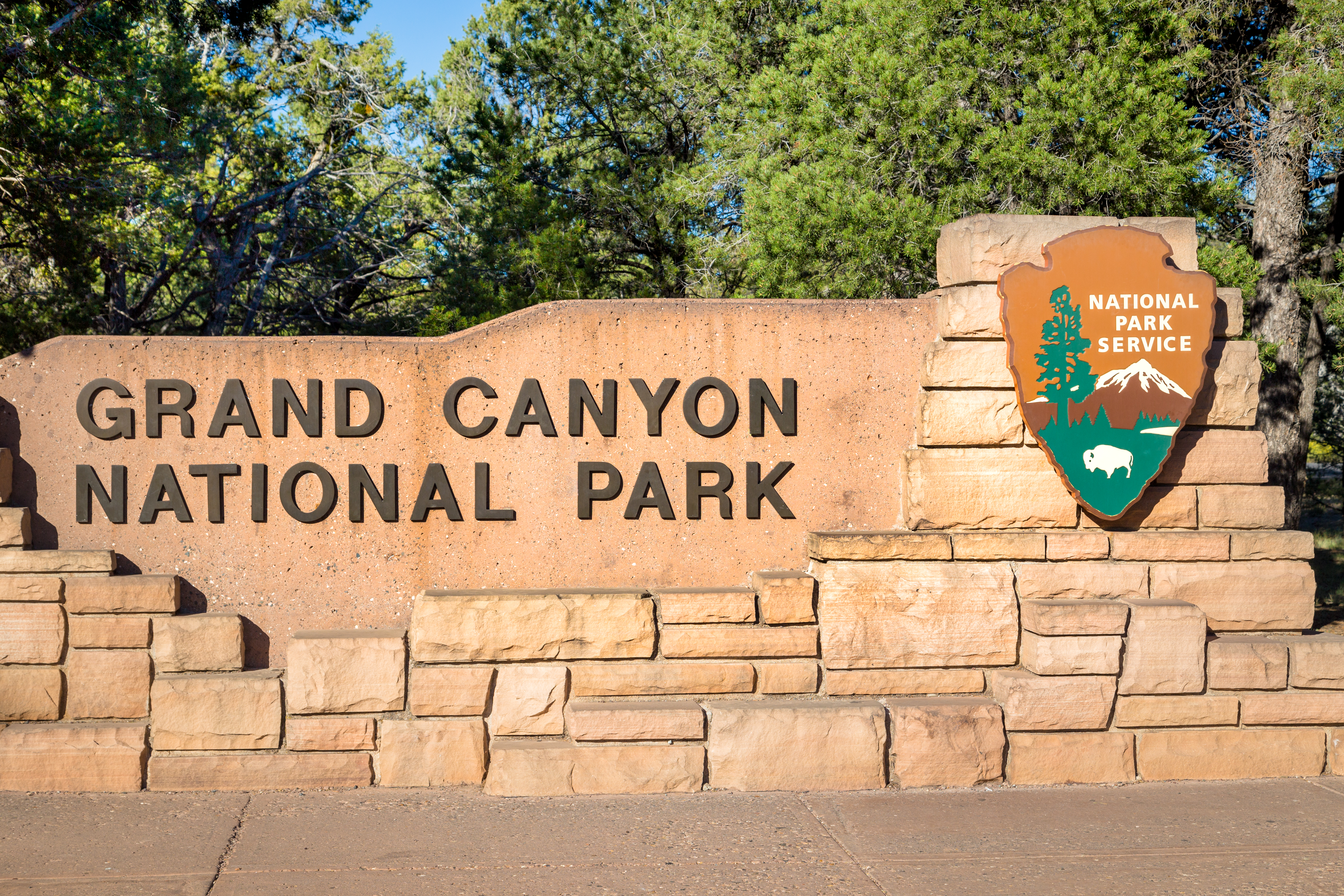 Grand Canyon National Park Entrance
