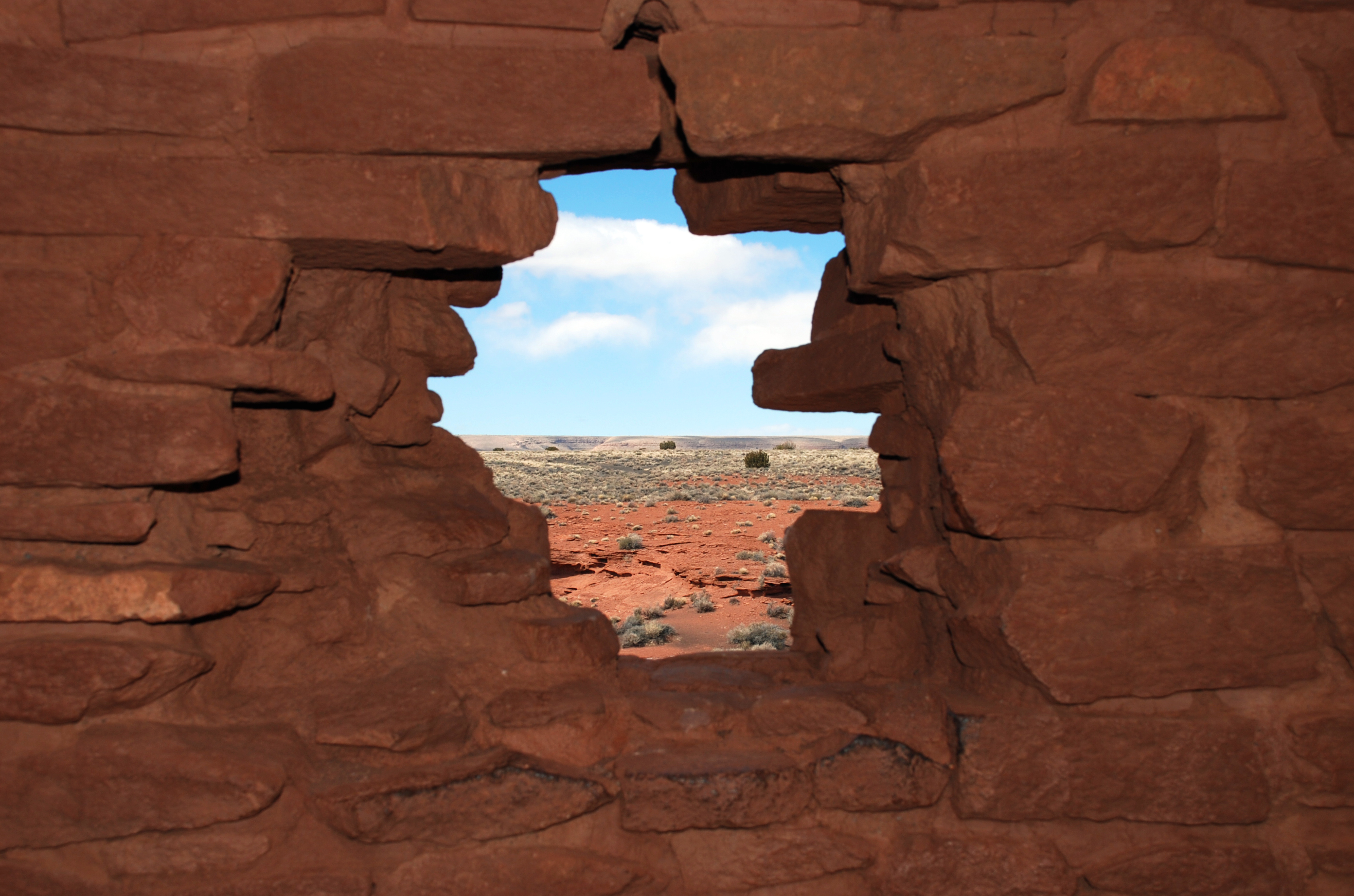 View from Wukoki ruins, Wupatki National Monument