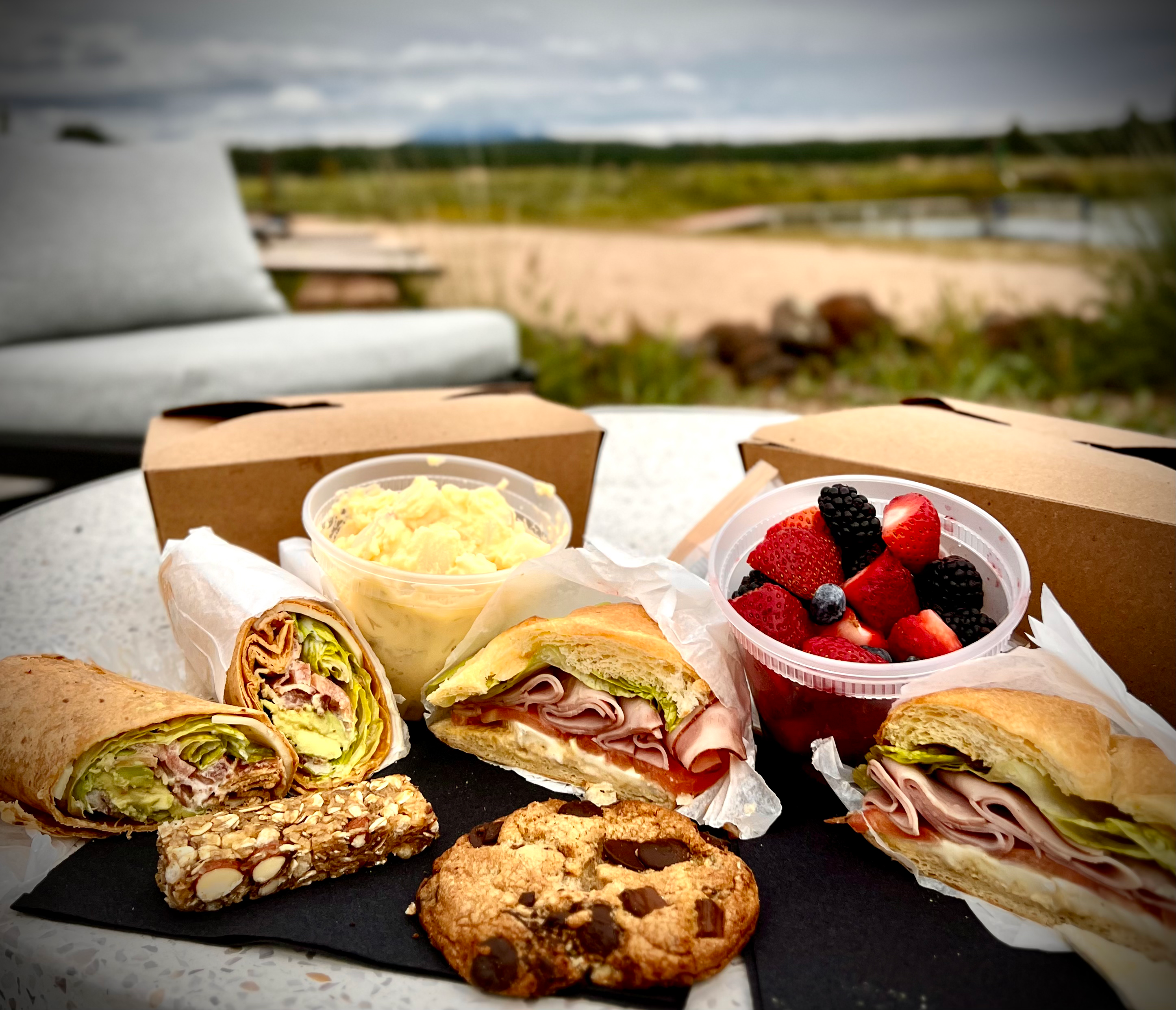 Box lunches at Backland