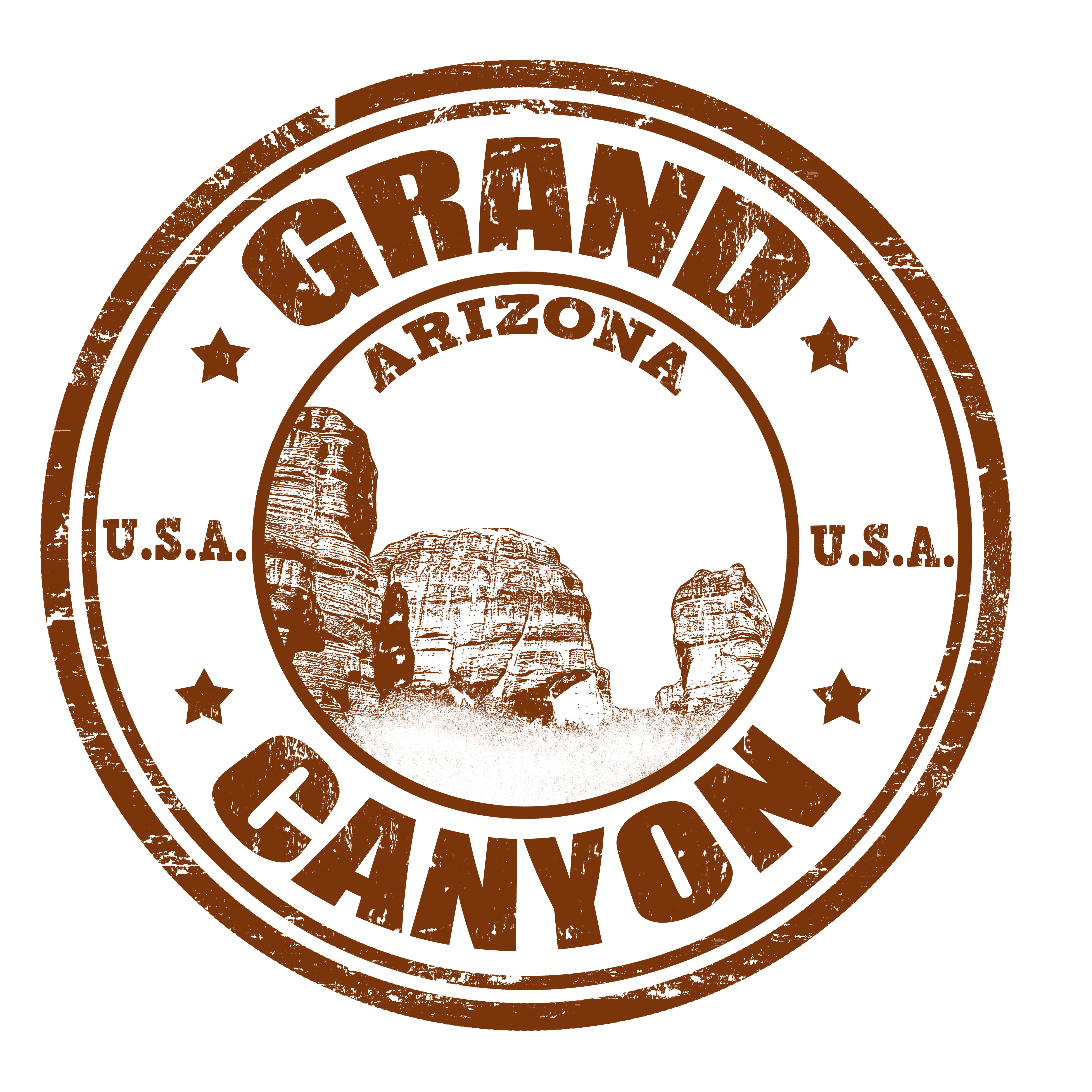 Grand Canyon National park stamps